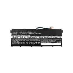 Thumbnail - CoreParts MBXAC-BA0043 (4 Zellen, 3200 mAh), Notebook Akku, Schwarz
