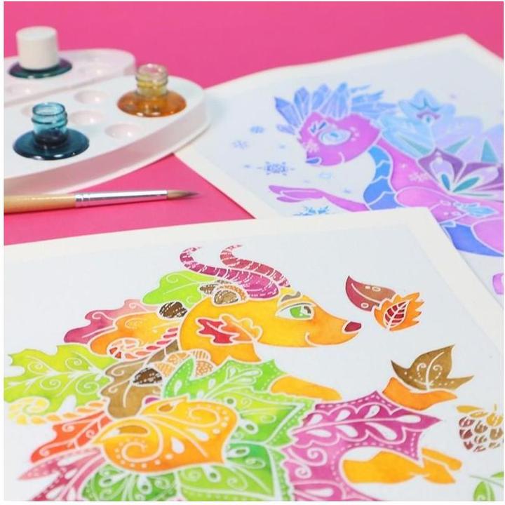 Produktbild Sentosphere Aquarellum Junior Drachen