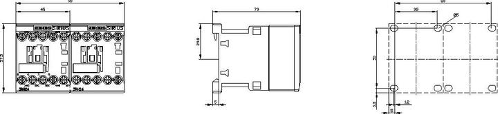 Produktbild Siemens Latch Contact Relay 2NO+2NC DC 220V S00