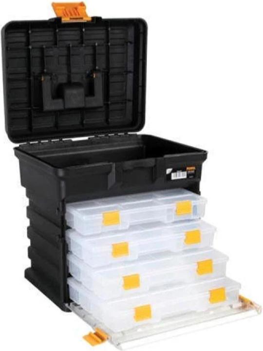 Actual product image Perel Toolbox 4 compartments (1 Piece)