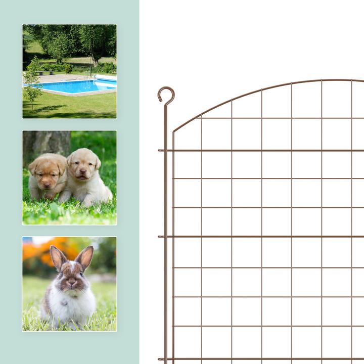 Produktbild Relaxdays Teichzaun-Set