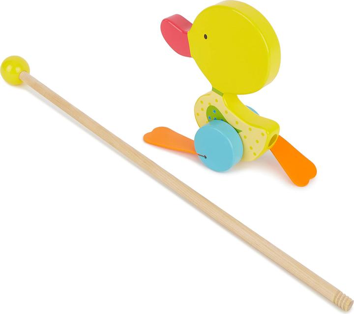 Immagine prodotto Bieco Anatra giocattolo scorrevole, giallo