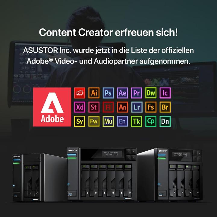 Immagine prodotto Asustor Lockerstor 4 Gen2 (AS6704T) (0 TB)