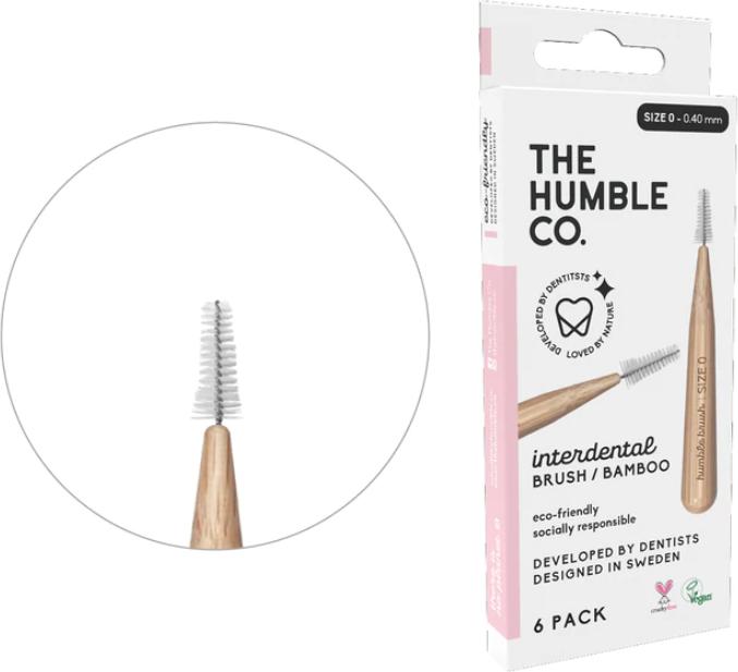 Actual product image The Humble Co. Interdental brushes (6 x, 0.40 mm)