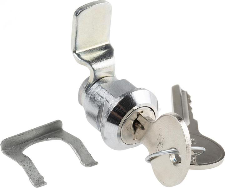 Actual product image RS PRO Drawer lock, 17.2 x 14.2mm, unlockable with key