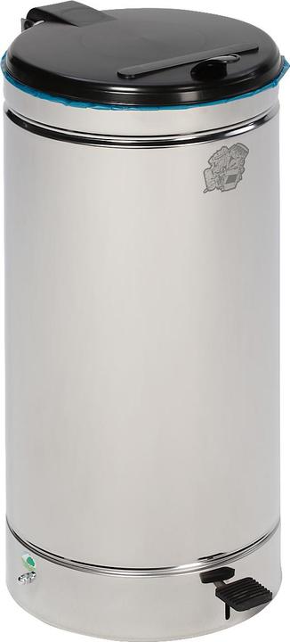 Produktbild VAR Tret Mülleimer Euro Pedal, für den Innenbereich, Volumen 60 l, mit Griff & Deckel, Ø 350 x H... (60 l)
