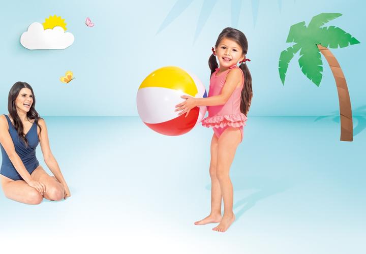 Image du produit Intex GLOSSY PANEL BALL, Ages 3+