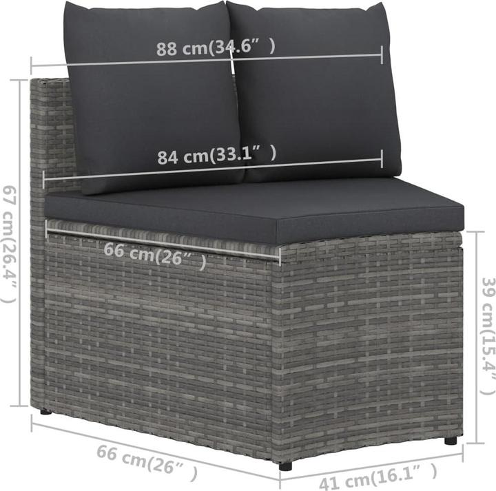 Produktbild vidaXL Garten Lounge Set