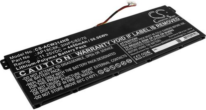 Actual product image NoName Battery for Acer Swift 3 SF314-57G-7448 etc