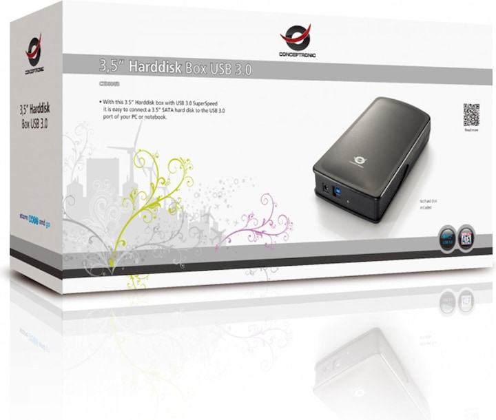 Actual product image Conceptronic CHD3DUSB3 (3.5")