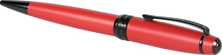 Image du produit Cross Stylo à bille Bailey Laque rouge, finitions PVD noir (Laque rouge avec noir, 1 x)