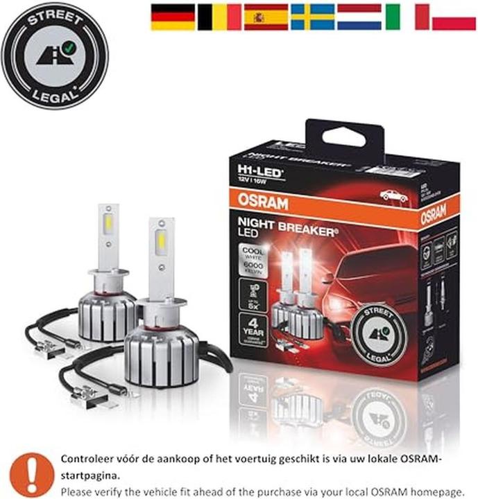 Produktbild Osram Night Breaker (H1)
