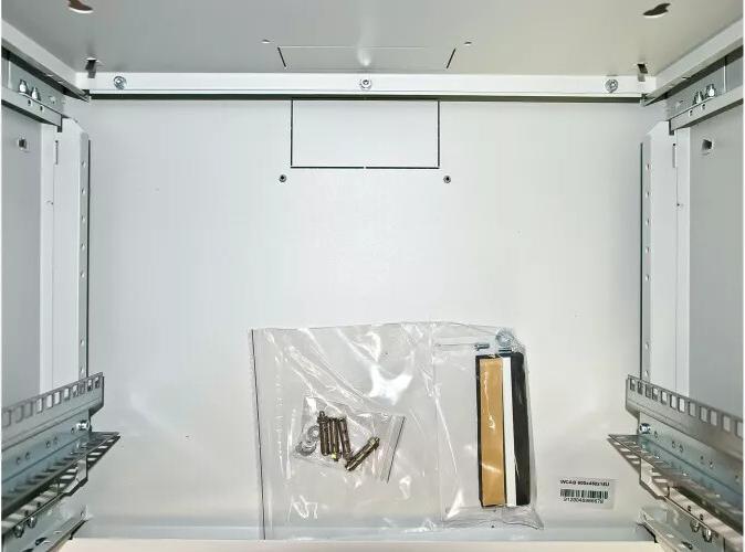 Produktbild Wirewin 19" einteiliger Wandschrank, grau (18 HE, 19 Zoll Rack)