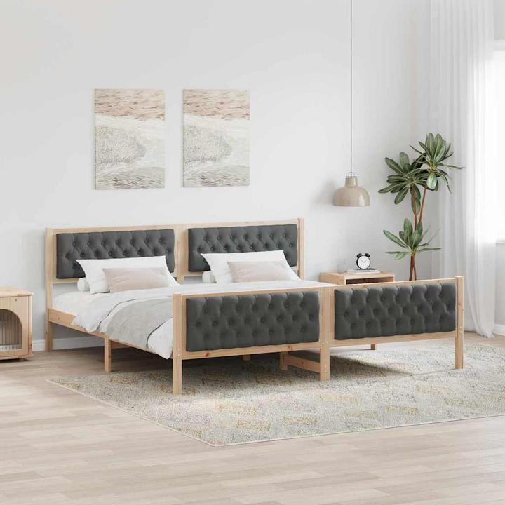 Image du produit vidaXL Modernes Bett (200 x 200 cm)
