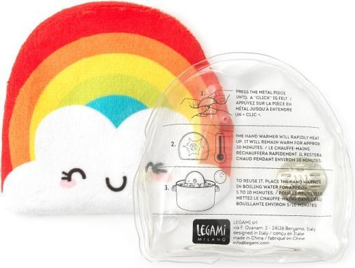 Produktbild Legami Handwärmer SOS Winter - Regenbogen