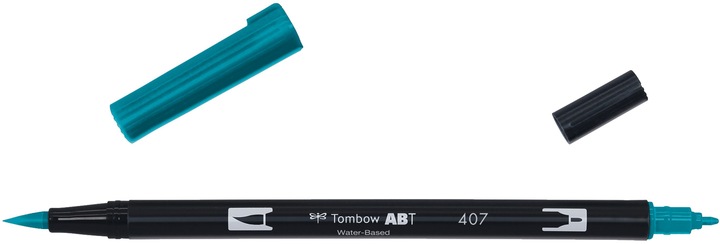 Tombow ABT Dubbele Penseelpen (tiki groen, 1 x)