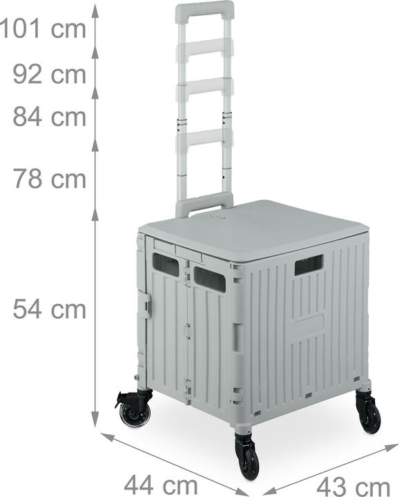 Actual product image Relaxdays Shopping cart