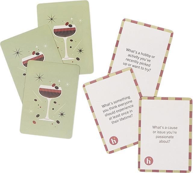 Produktbild Here's How Cocktail Hour Conversation Cards