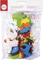 Image du produit Rayher Estampage en caoutchouc mousse ferme, coloré, 80 p