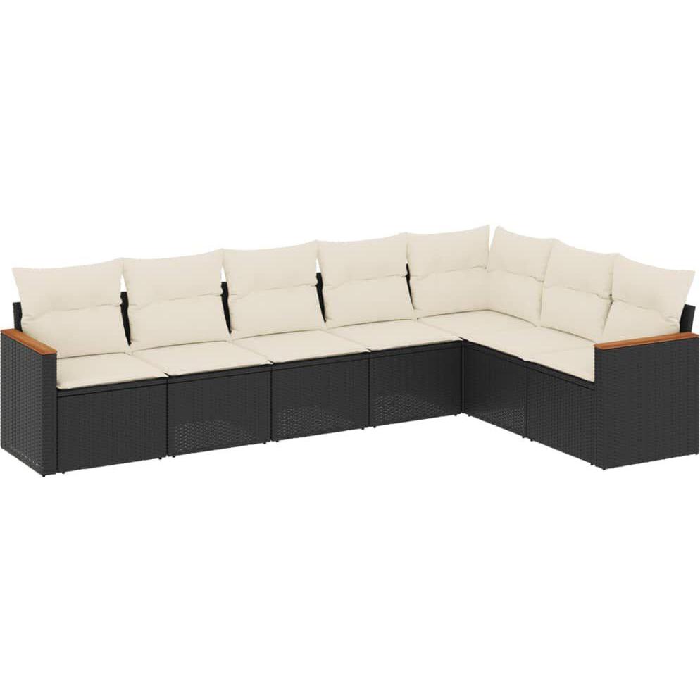 Thumbnail - VidaXL, Gartenlounge, 10-tlg. Garten-Lounge-Set mit Kissen