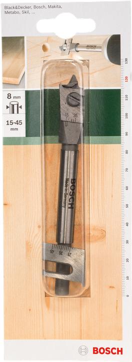Actual product image Bosch Zubehör Flat milling drill (45 mm)