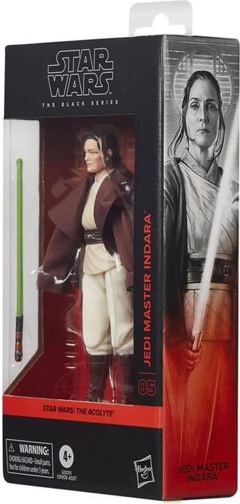Actual product image Hasbro Star Wars: The Acolyte Black Series action figure Jedi Master Indara 15 cm