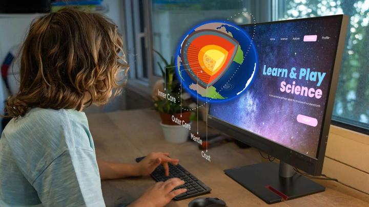 Productafbeelding Lenovo ThinkVision 27 3D (3840 x 2160 Pixels, 27")