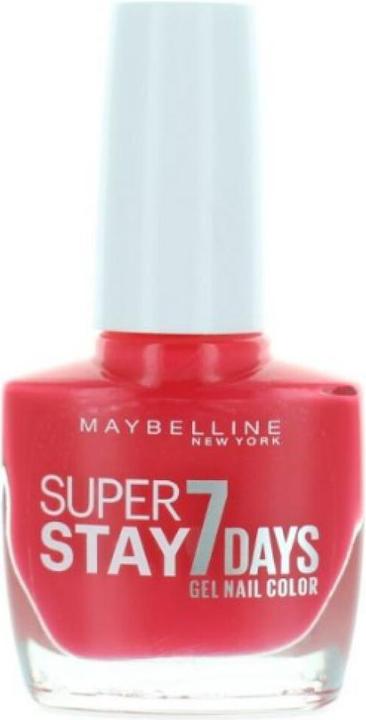 Immagine prodotto Maybelline New York Maybelline Super Stay 7 Days Smalto Gel 10ml 490 Rose Salsa (490 Rosa Salsa, Smalto per unghie effetto gel)