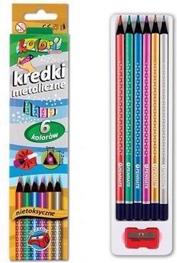 Penmate Premium-Buntstifte, Metallic-Farben, 6 PENMATE-Farben (6x)