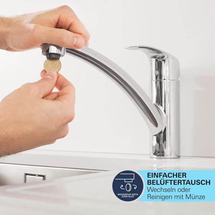 Produktbild Grohe Kchenarmatur mit Einhebelmischer Start Eco chrom glnzend 31685000