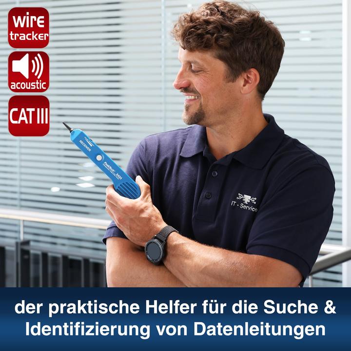 Produktbild Peaktech P 3434 Leitungssuchgerät / Stromkreisdetektor