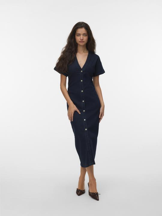 Image du produit Vero Moda VMSANNI Langes Kleid Jeanskleid (S)