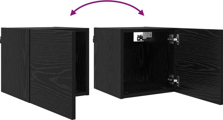 vidaXL Wandmontiertes TV-Regal (30 x 30 x 30 cm)