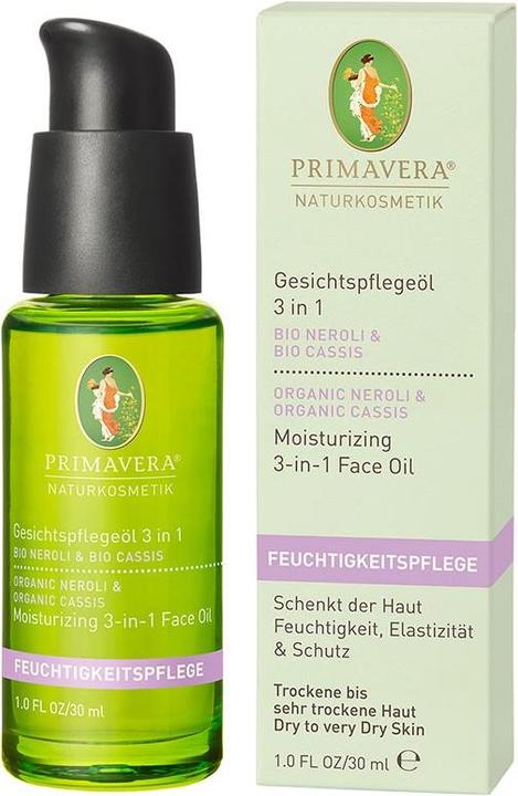 Image du produit Primavera Huile de soin du visage au néroli et au cassis bio (30 ml, Huile visage)
