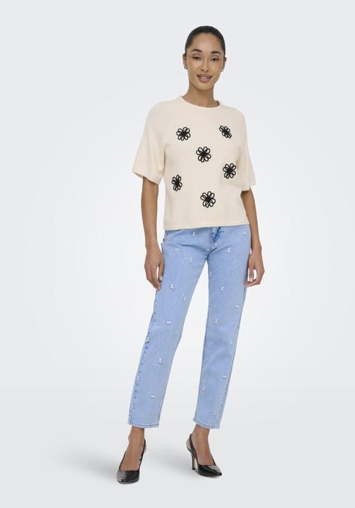 Produktbild Only Onlkatia Ss O-Neck Detail Ex Knt (S)