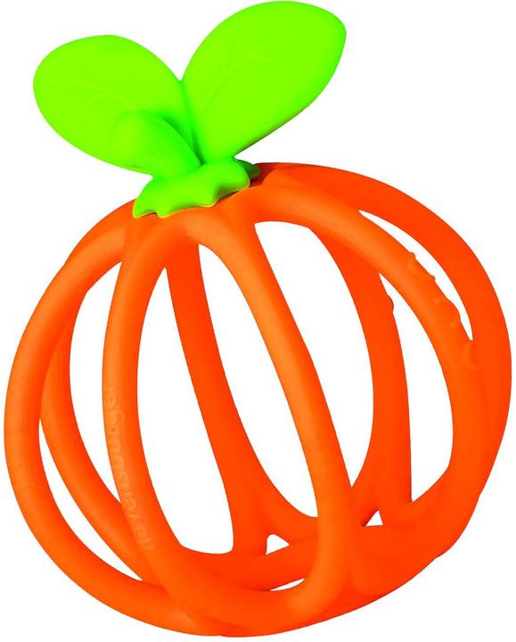 Ravensburger Play+ Kuller-Greifling: Orange – Zahnungshilfe, Silikon Baby-Spielzeug ab 0 Mona