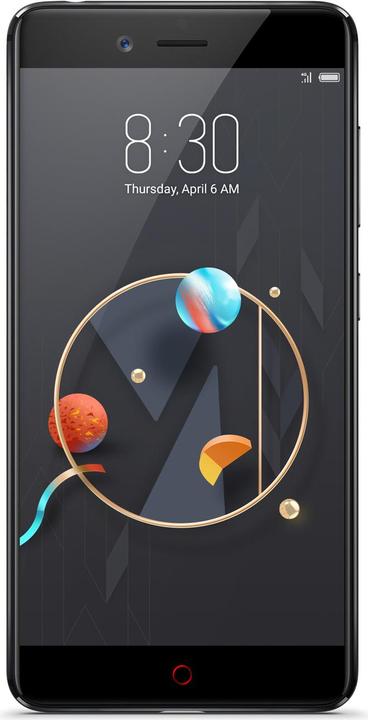 Produktbild Nubia Z17 mini (64 GB, Black Gold, 5.20", Hybrid Dual SIM, 4G)