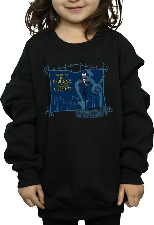 Produktbild Disney Nightmare Before Christmas Jack And The Well Sweatshirt Mädchen (116)