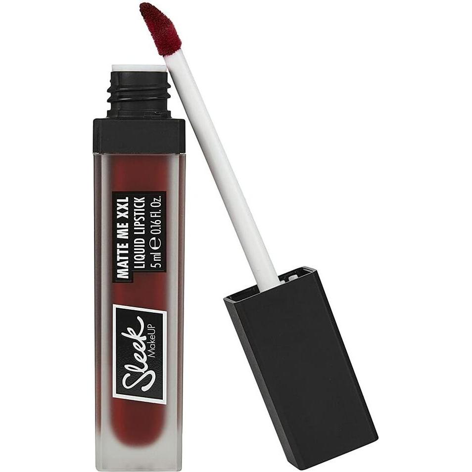 Sleek MakeUP, Lippenstift + Lipgloss, MATTE ME XXL liquid lipstick #left on red? 5 ml (LEFT ON RED)