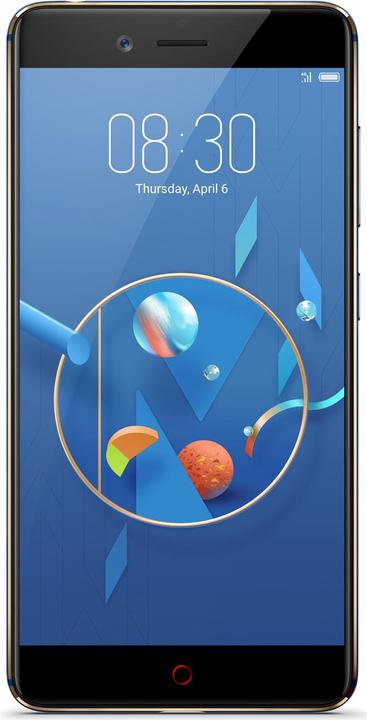 Produktbild Nubia Z17 mini (128 GB, Aurora Blue, 5.20", Hybrid Dual SIM, 4G)