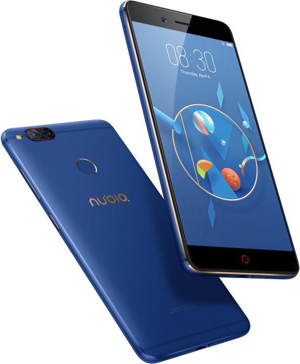 Produktbild Nubia Z17 mini (128 GB, Aurora Blue, 5.20", Hybrid Dual SIM, 4G)