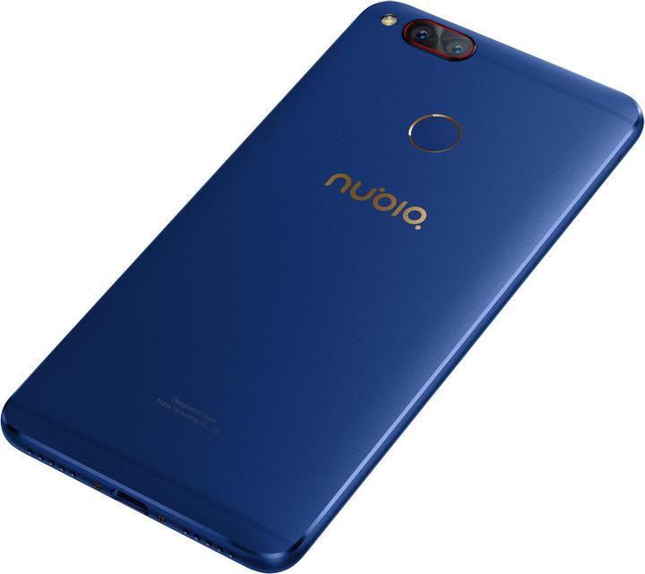Produktbild Nubia Z17 mini (128 GB, Aurora Blue, 5.20", Hybrid Dual SIM, 4G)