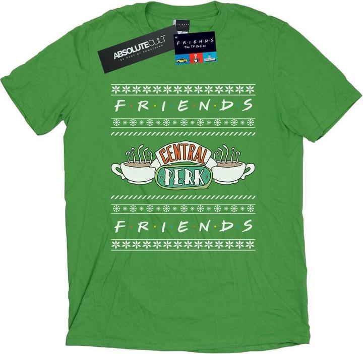 Image du produit Friends - T-shirt FAIR ISLE CENTRAL PERK - Femme (M)