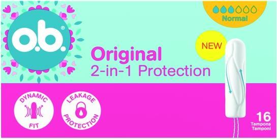Actual product image o.b. OB Tampons Original Normal 16 (16x, Regular)