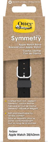 Actual product image OtterBox Symmetry Cactus Leather Watch Band for Apple Watch 9/8/7 41mm (41 mm, 38 mm, 40 mm, Vegan Leather)