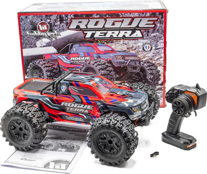 Produktbild Hobbytech Monster Truck Rogue Terra Brushless Rot, RTR, 1:10 (RTR Ready-to-Run)