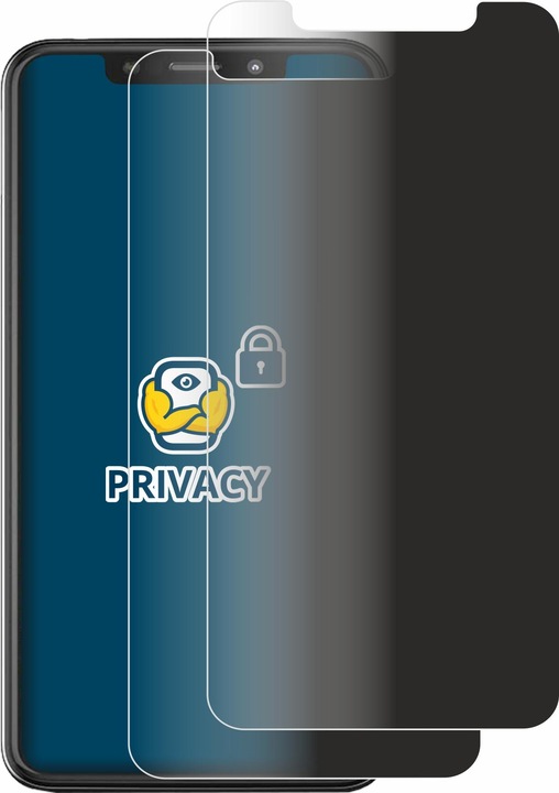 Produktbild BROTECT Sichtschutzfolie Anti-Spy Privacy Folie Blaulicht-Schutz (2 Stück, OnePlus X)