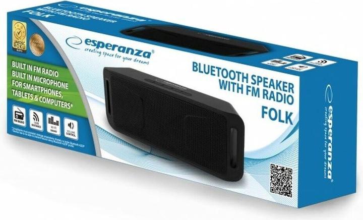 Actual product image Esperanza FOLK Portable Stereo Speaker