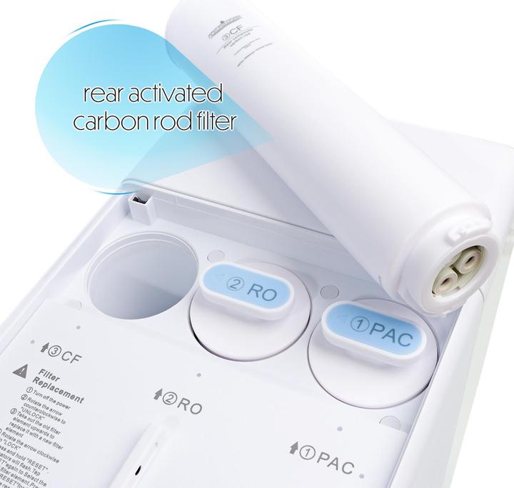 Produktbild Naturewater NW-1000 Pro Umkehrosmose Ersatzfilter Set 1xPAC 1xCF Filter