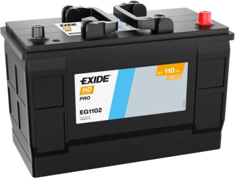 Immagine prodotto Exide EG1102 Batteria professionale pesante per camion (12 V, 110 Ah, 750 A)